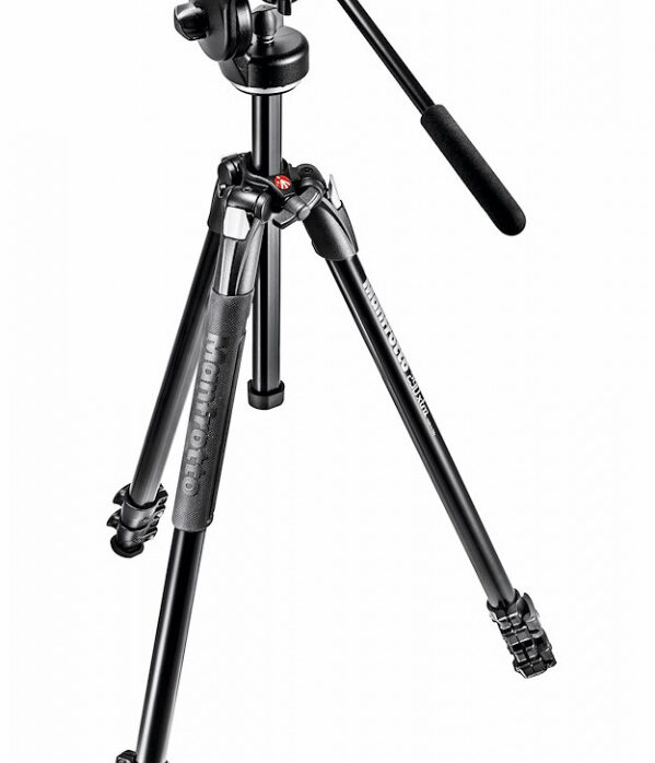 Pied Manfrotto290 ( 160 cm) + rotule Manfrotto 128 RC (pour Slider)